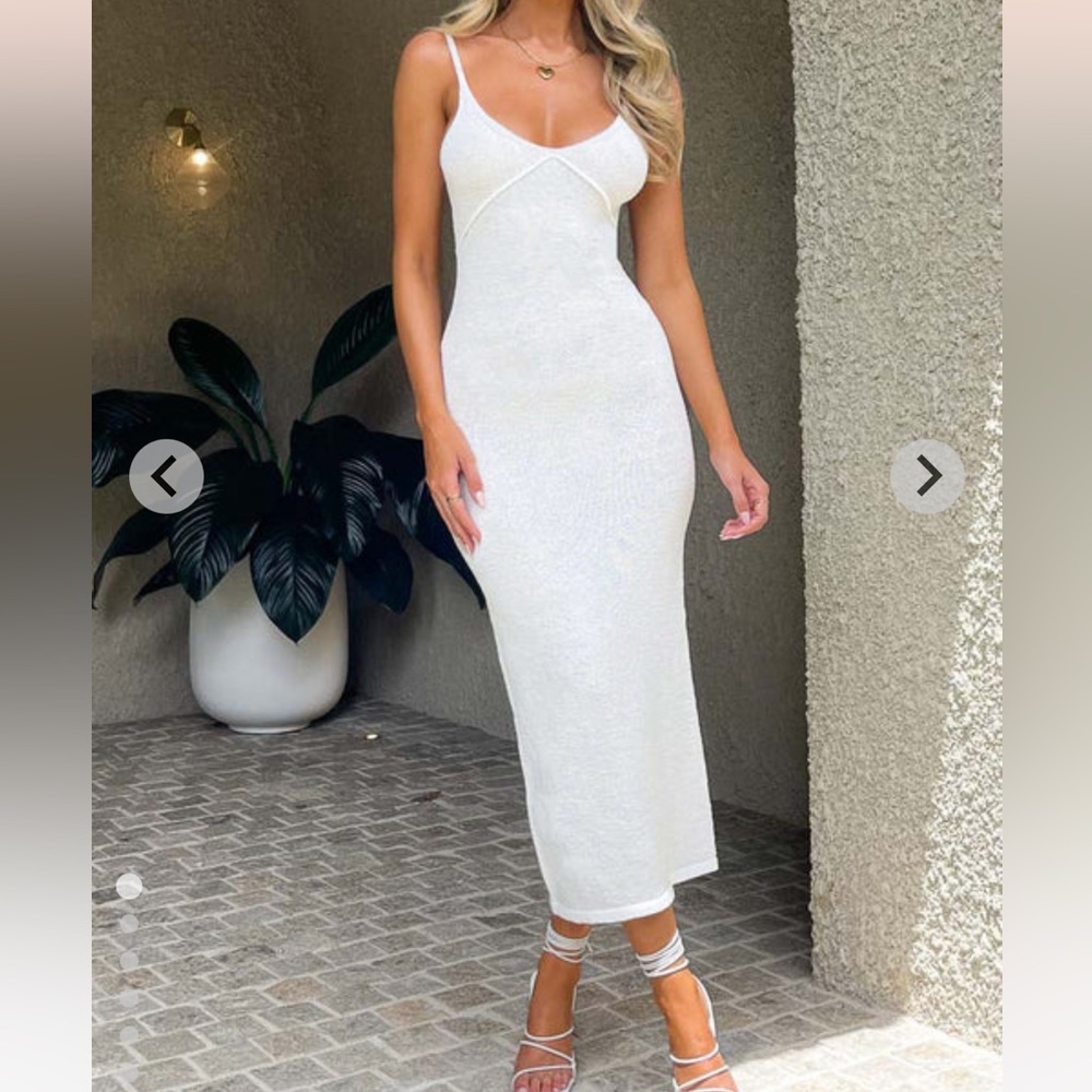 Beginning boutique midi dress